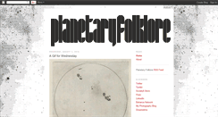 Desktop Screenshot of planetaryfolklore.com